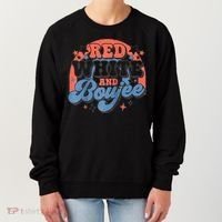 Red White And Boujee 4th Of July Women's Sweatshirt thumb 0