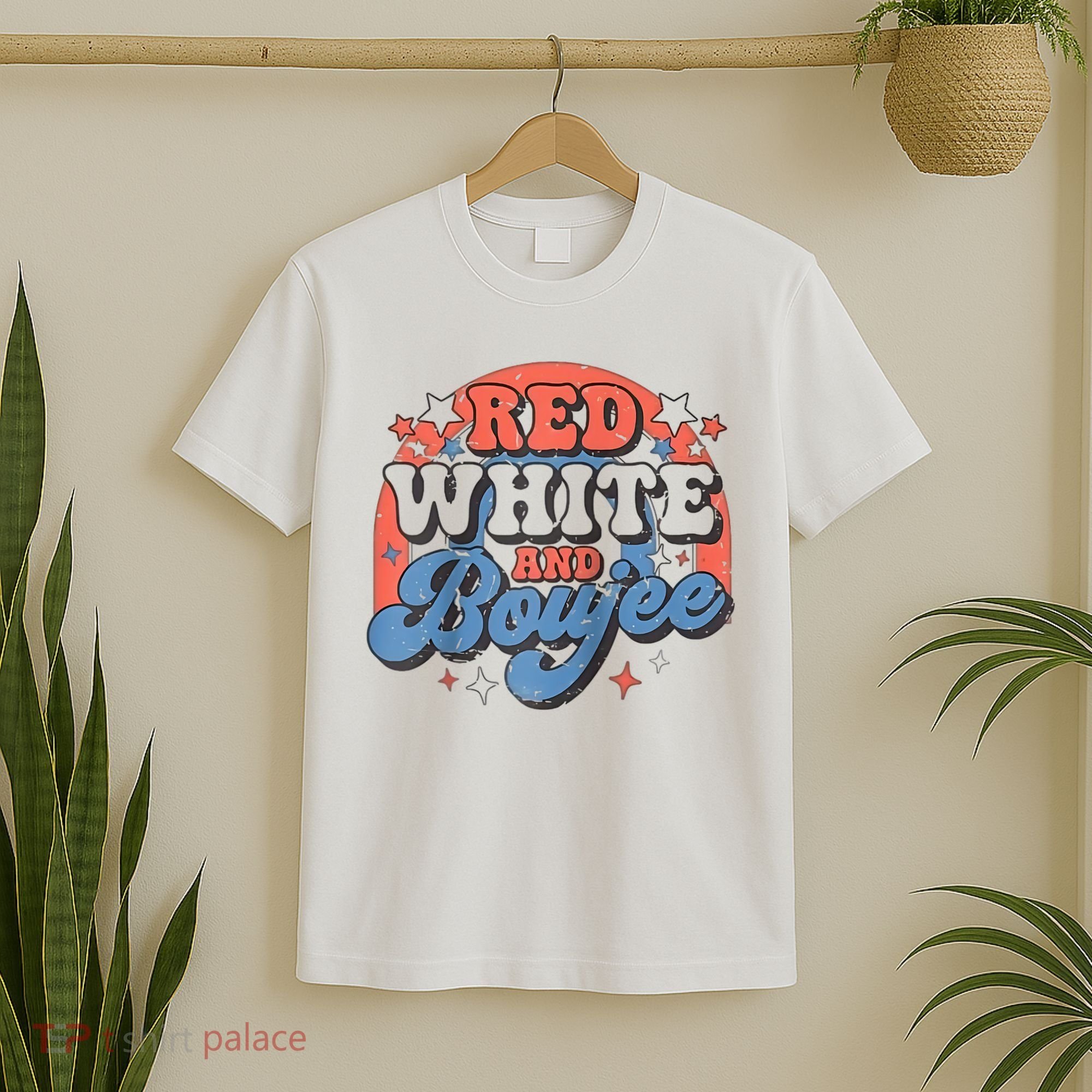 Red White And Boujee 4th Of July T-Shirt