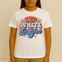 Red White And Boujee 4th Of July T-Shirt thumb 4
