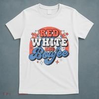 Red White And Boujee 4th Of July T-Shirt thumb 5