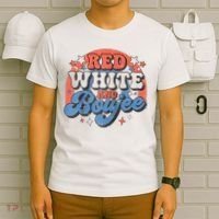 Red White And Boujee 4th Of July T-Shirt thumb 6