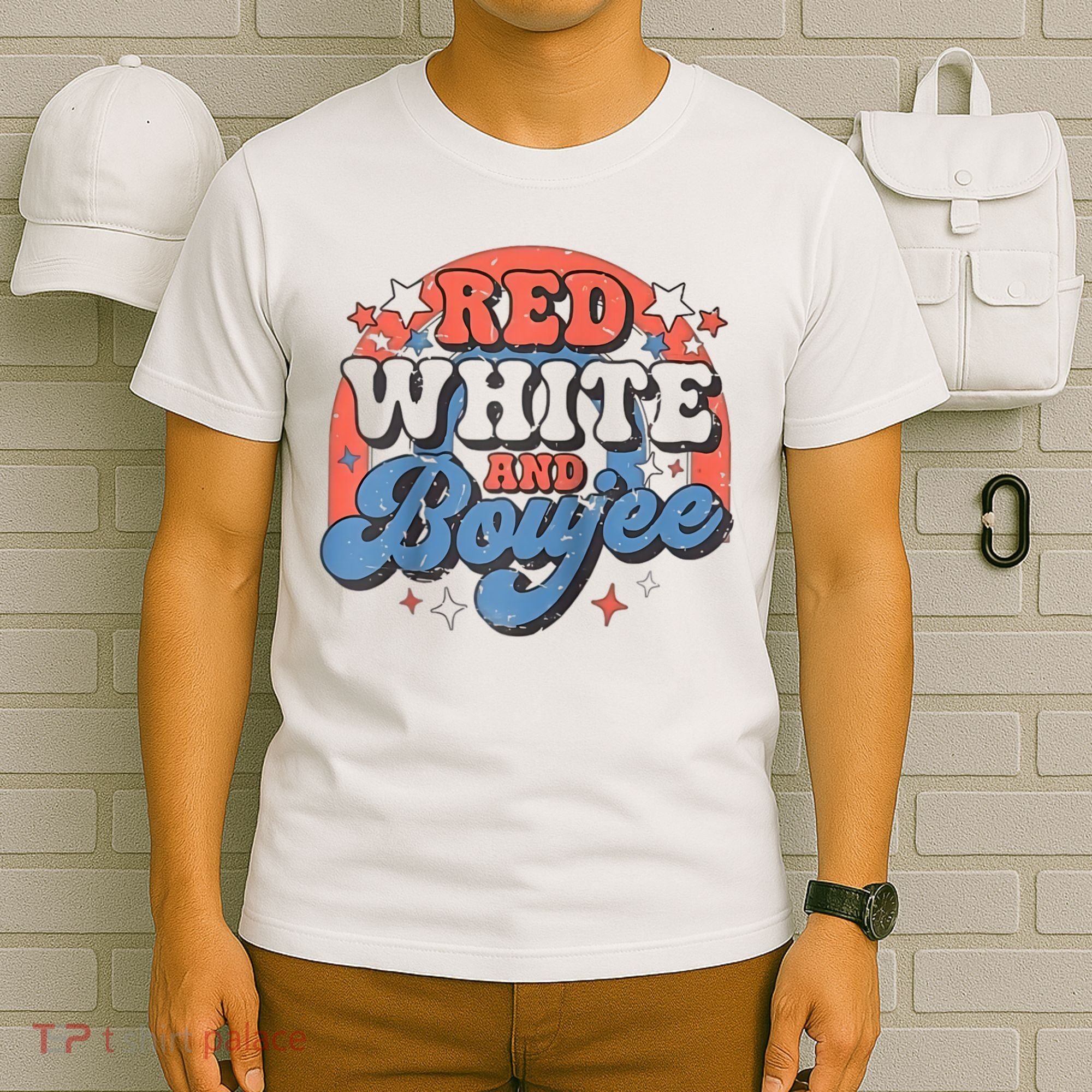 Red White And Boujee 4th Of July T-Shirt