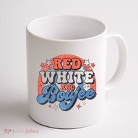 Red White And Boujee 4th Of July Coffee Mug thumb 1