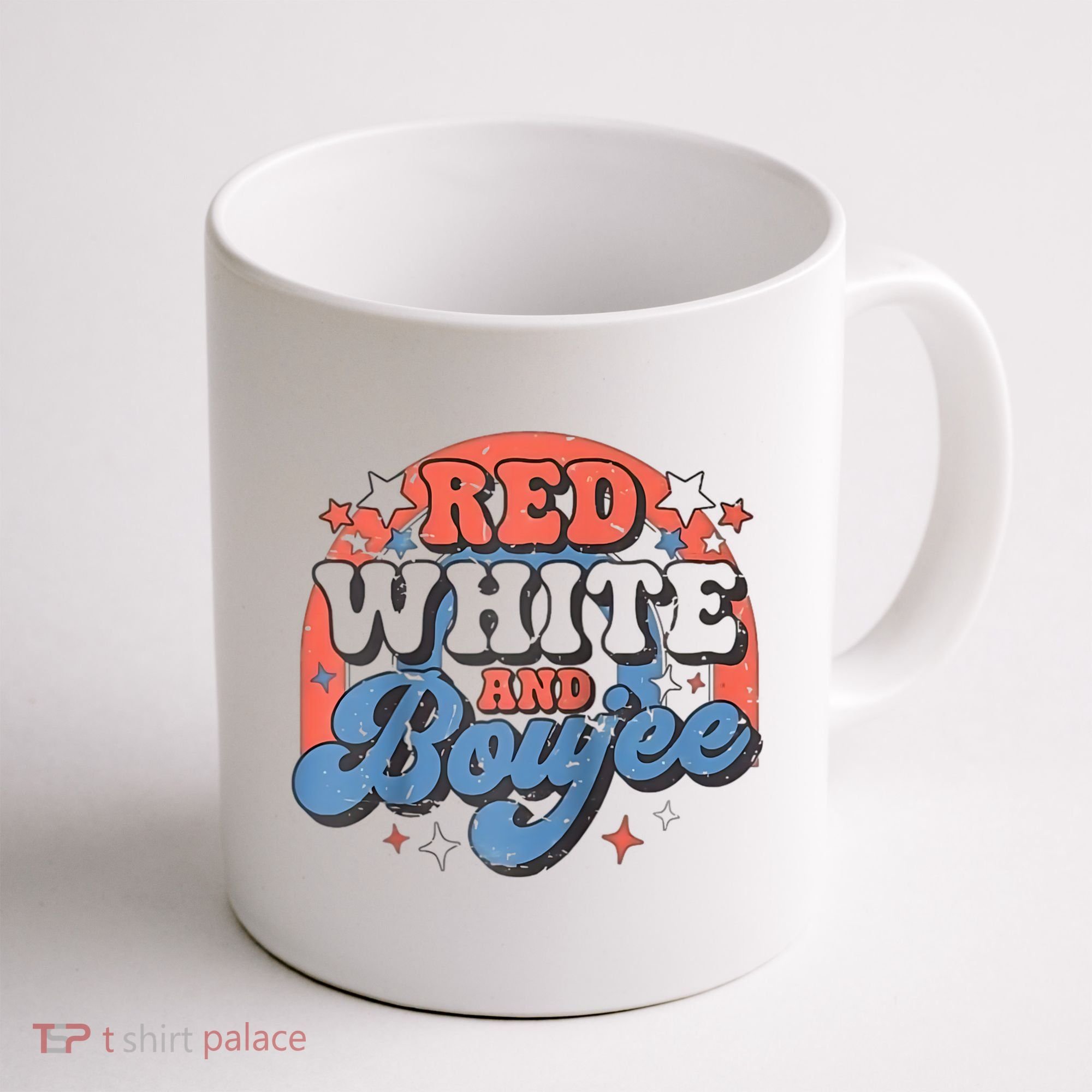 Red White And Boujee 4th Of July Coffee Mug