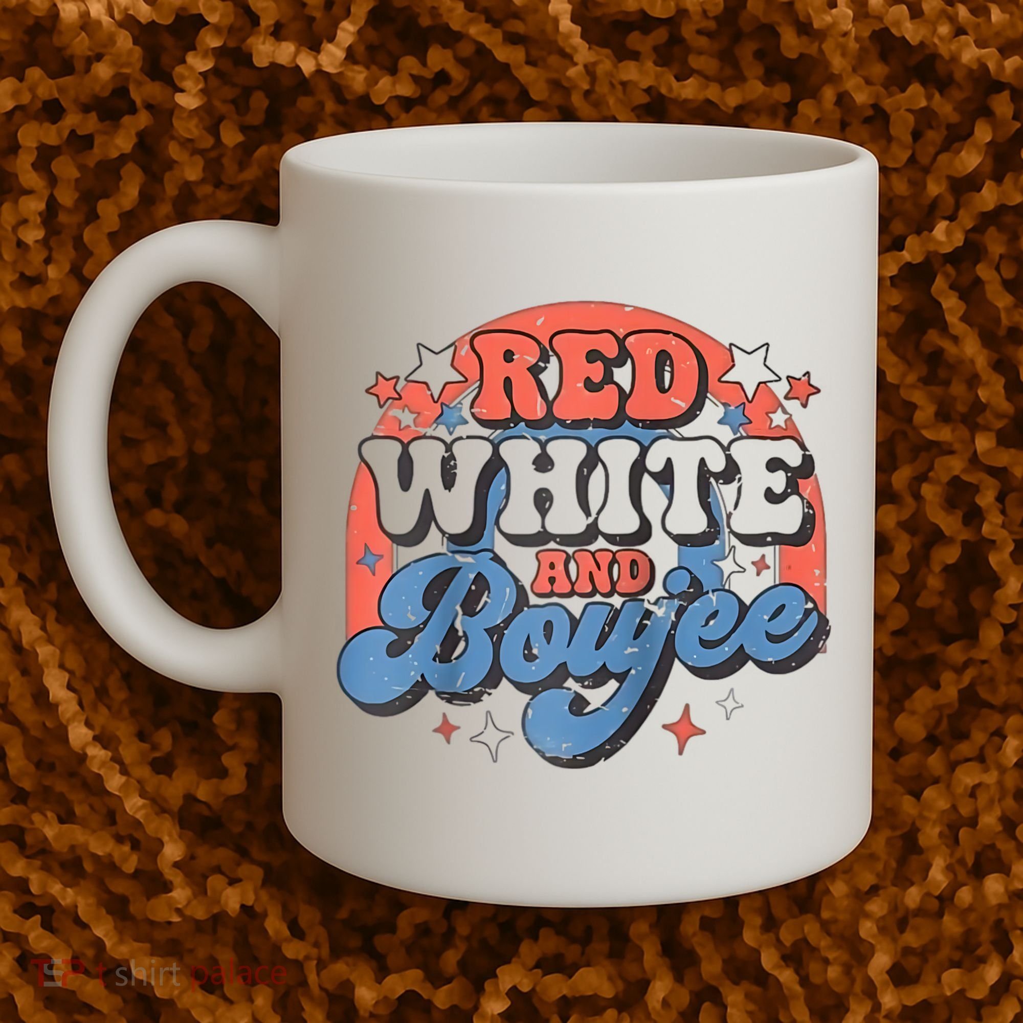Red White And Boujee 4th Of July Coffee Mug