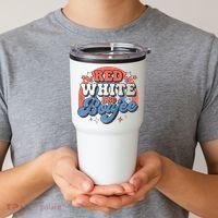 Red White And Boujee 4th Of July Tumbler thumb 2