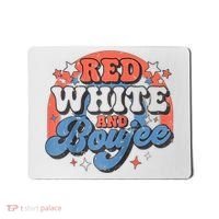 Red White And Boujee 4th Of July Mousepad thumb 0