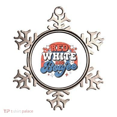 Red White And Boujee 4th Of July Ornament