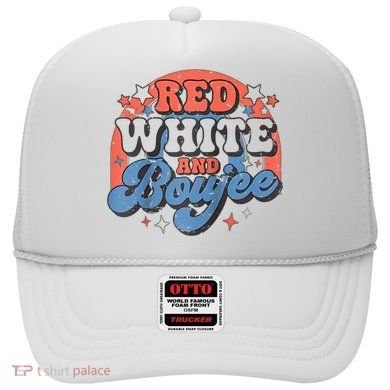 Red White And Boujee 4th Of July Hat