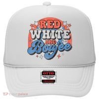 Red White And Boujee 4th Of July Hat thumb 0