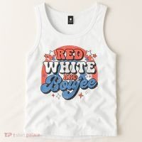 Red White And Boujee 4th Of July Tank Top thumb 2