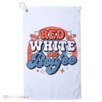 Red White And Boujee 4th Of July Golf Towel thumb 0
