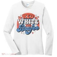 Red White And Boujee 4th Of July Women's Long Sleeve Shirt thumb 0
