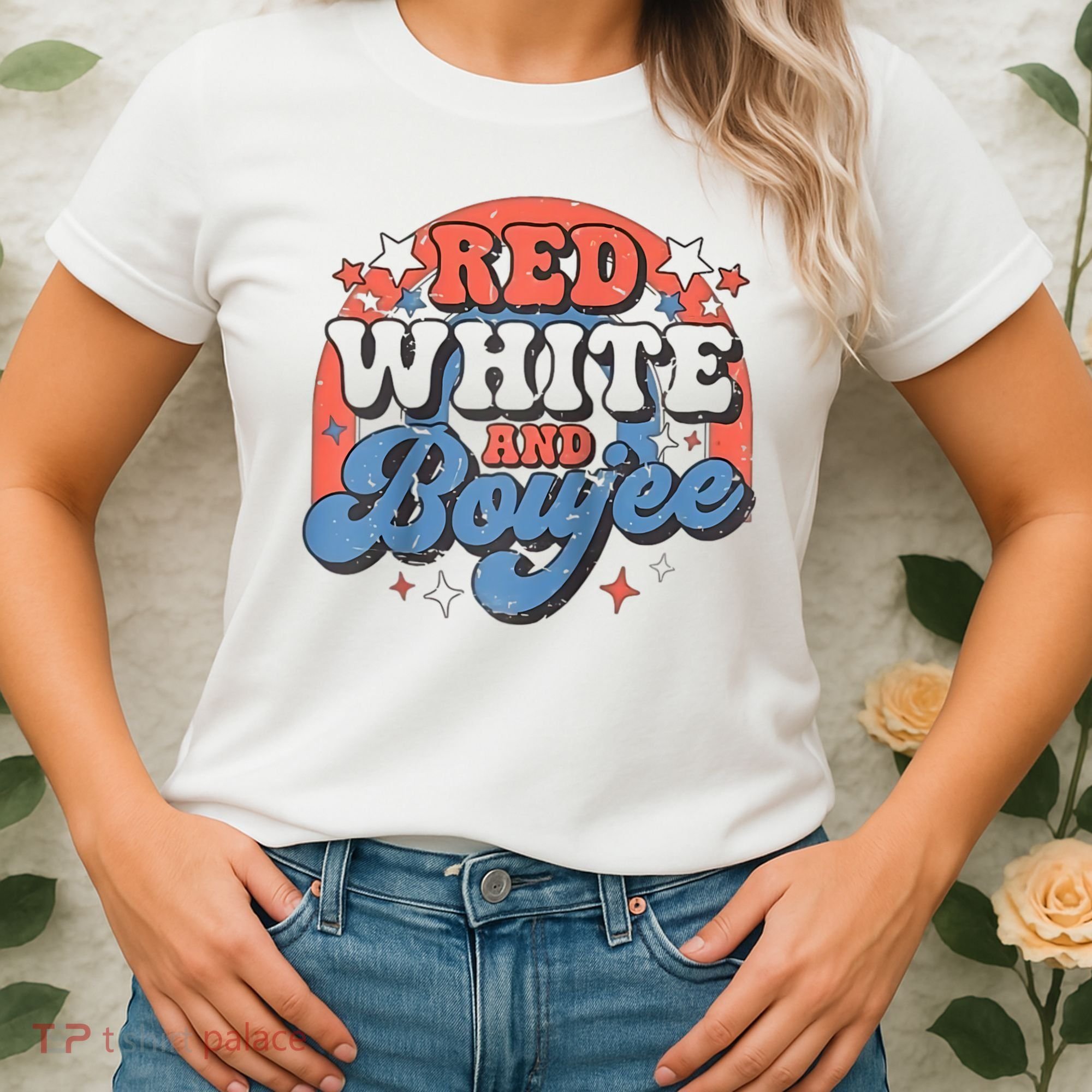 Red White And Boujee 4th Of July Women's T-Shirt