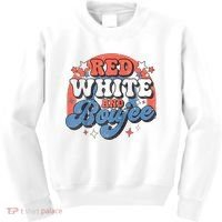Red White And Boujee 4th Of July Kids Sweatshirt thumb 0