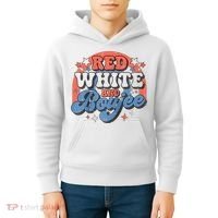 Red White And Boujee 4th Of July Kids Hoodie thumb 4