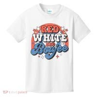 Red White And Boujee 4th Of July Kids T-Shirt thumb 0