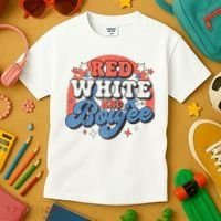 Red White And Boujee 4th Of July Kids T-Shirt thumb 3