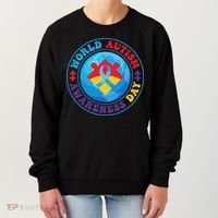 Ribbon World Autism Awareness Day Women's Sweatshirt thumb 0
