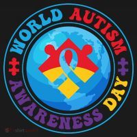 Ribbon World Autism Awareness Day Coaster thumb 2