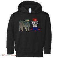 Red White And Beef Toddler Hoodie thumb 0