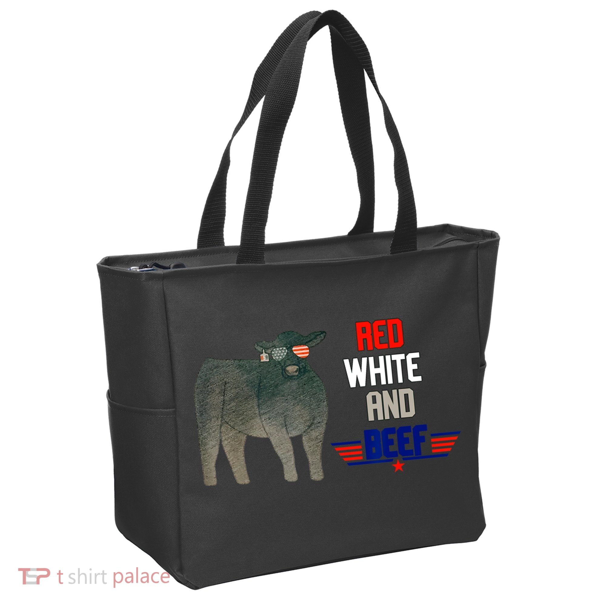Red White And Beef Tote Bag
