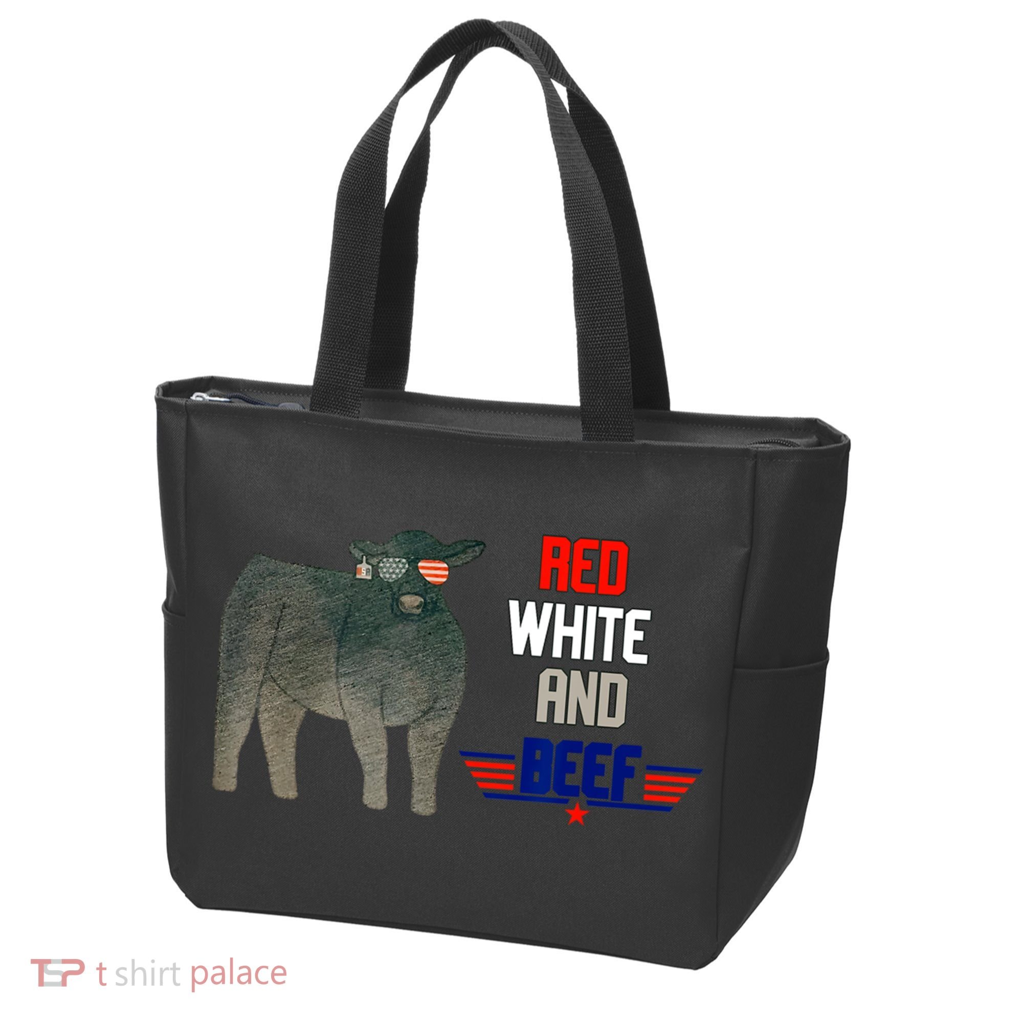 Red White And Beef Tote Bag