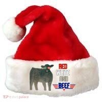Red White And Beef Santa Hat thumb 0