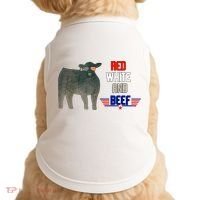 Red White And Beef Doggie Tank thumb 0