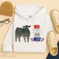 Red White And Beef Hoodie thumb 4