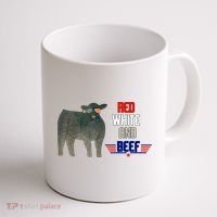 Red White And Beef Coffee Mug thumb 1