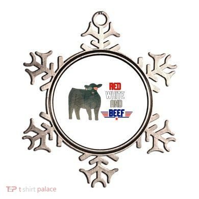 Red White And Beef Ornament