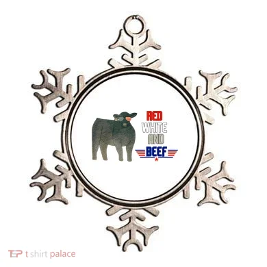 Red White And Beef Ornament