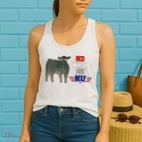 Red White And Beef Women's Tank Top thumb 2