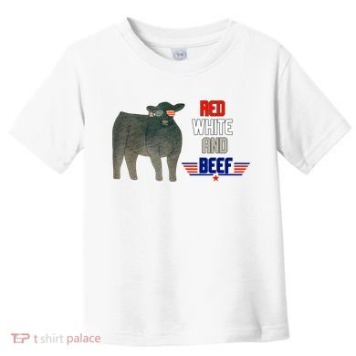 Red White And Beef Toddler T-Shirt