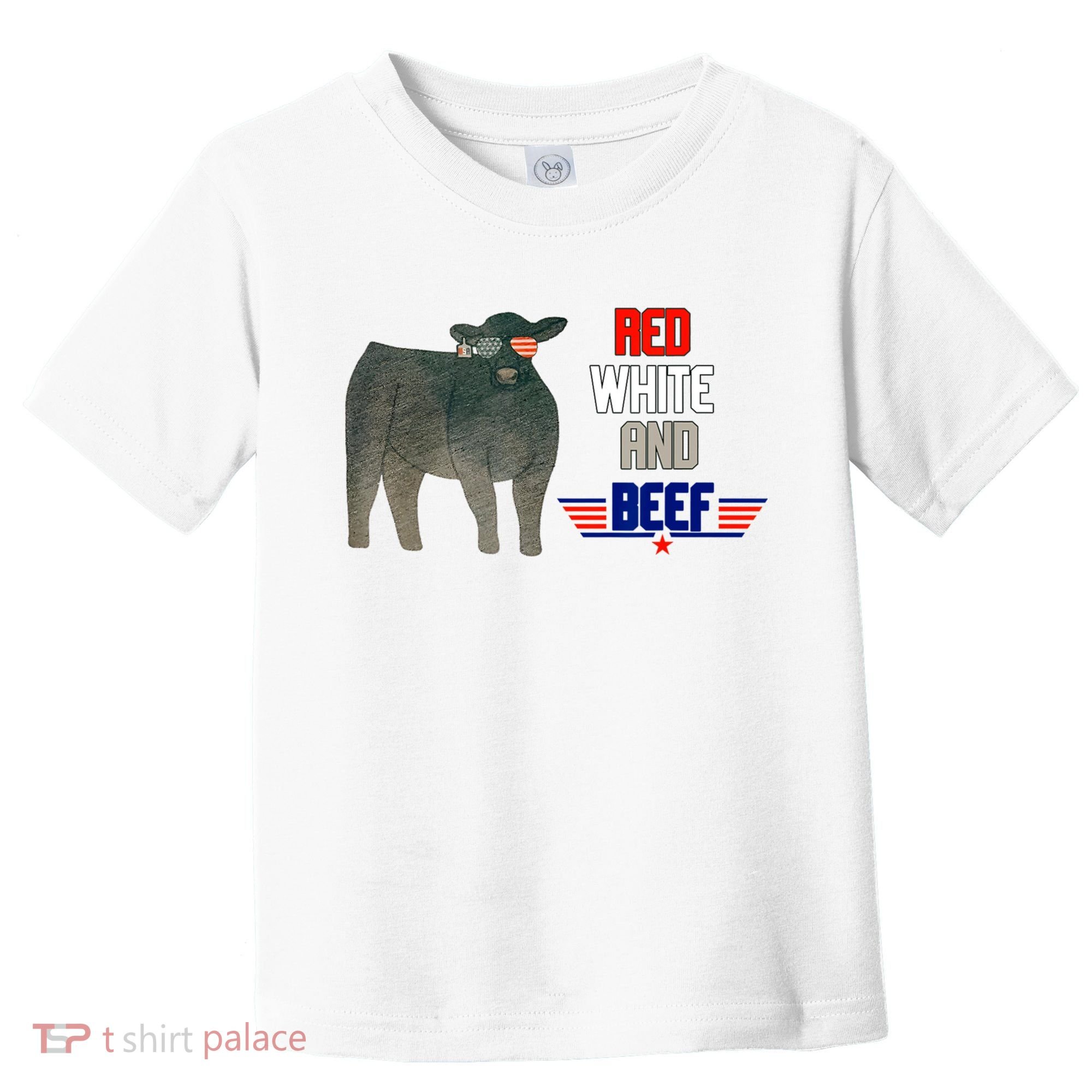 Red White And Beef Toddler T-Shirt