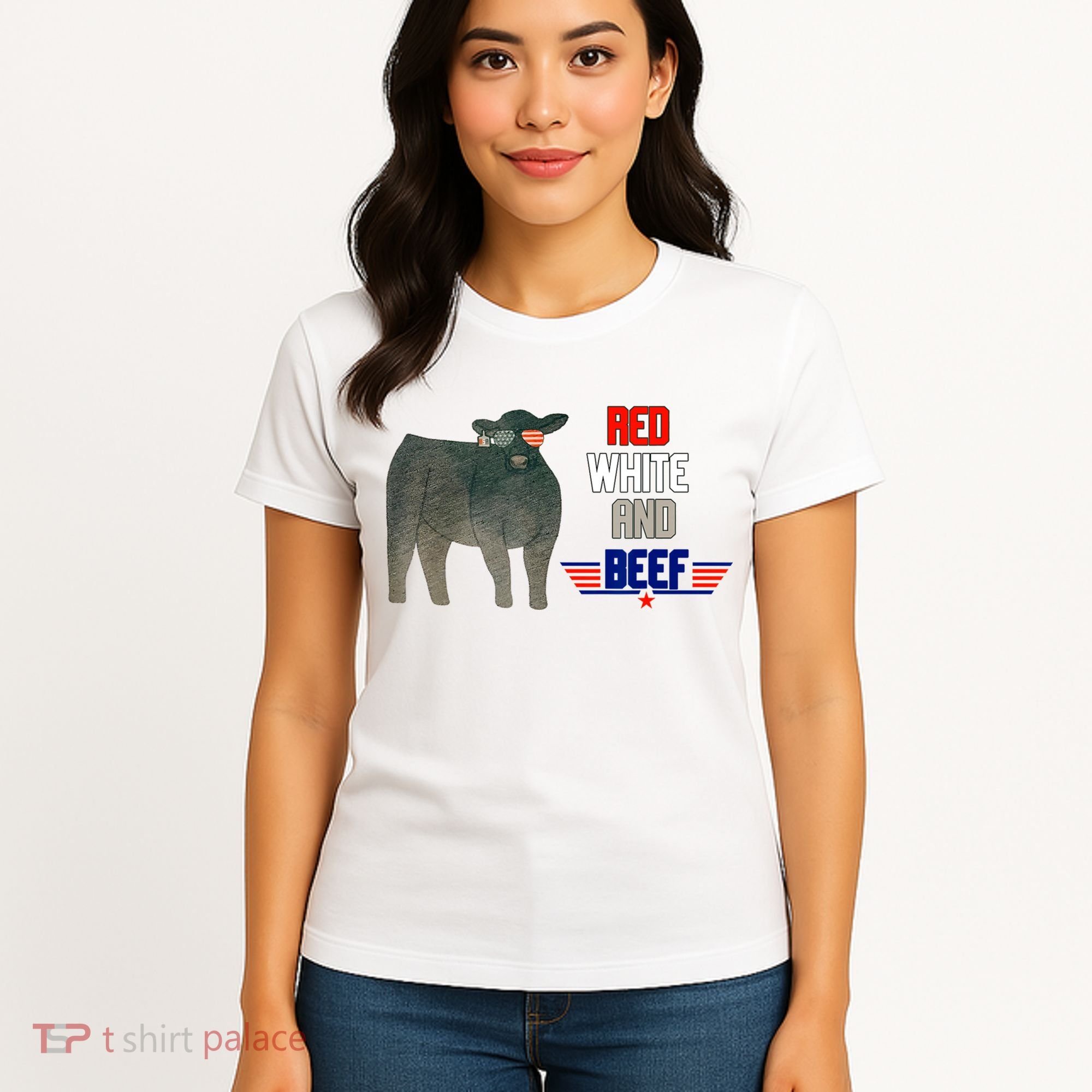 Red White And Beef Women's T-Shirt