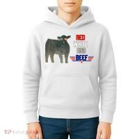 Red White And Beef Kids Hoodie thumb 4