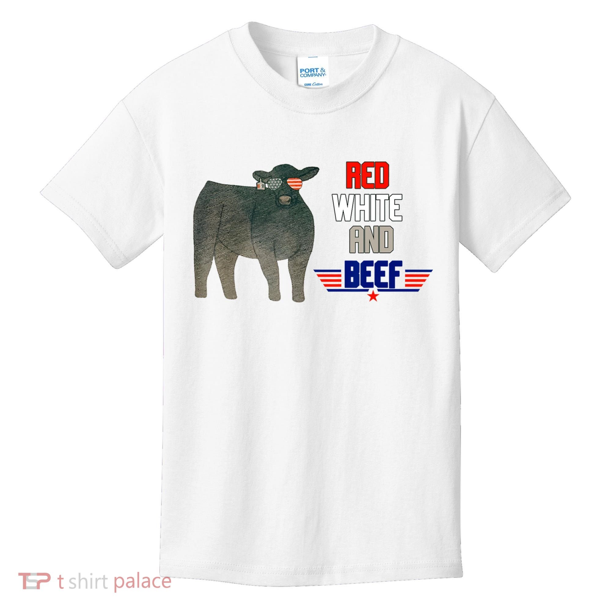 Red White And Beef Kids T-Shirt