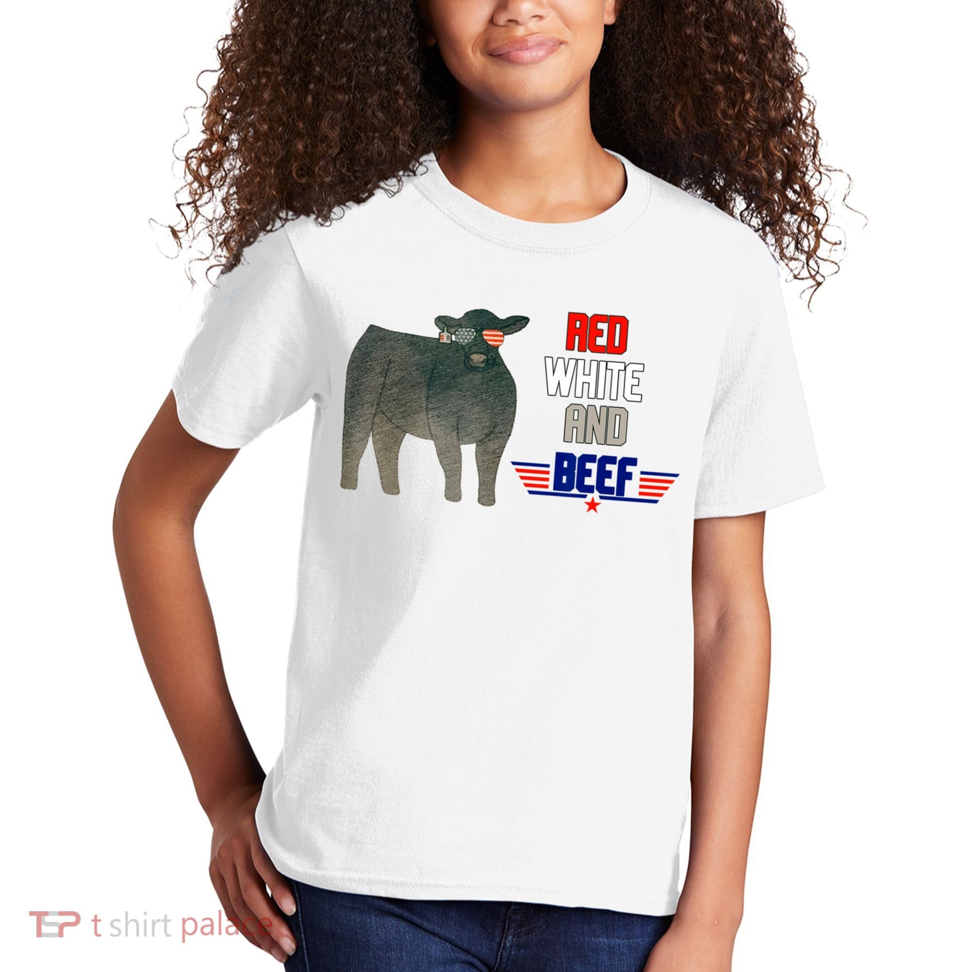 Red White And Beef Kids T-Shirt