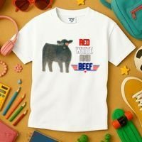 Red White And Beef Kids T-Shirt thumb 3