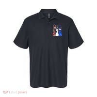Red White Blue Cats USA Flag Firework 4th Of July Polo thumb 0