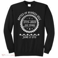 Revolutionary War Battle Of Bunker Hill 250 Year Anniversary Sweatshirt thumb 0