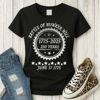 Revolutionary War Battle Of Bunker Hill 250 Year Anniversary Women's T-Shirt thumb 3