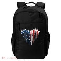 Red White Blue Flyover 4th Of July American Flag Backpack thumb 0