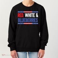Red White & Blueberries Women's Sweatshirt thumb 0