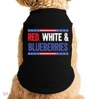 Red White & Blueberries Doggie Tank thumb 0