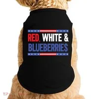 Red White & Blueberries Doggie Tank thumb 0