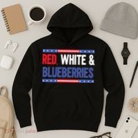 Red White & Blueberries Hoodie thumb 3