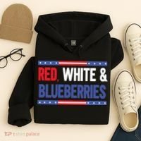 Red White & Blueberries Hoodie thumb 4